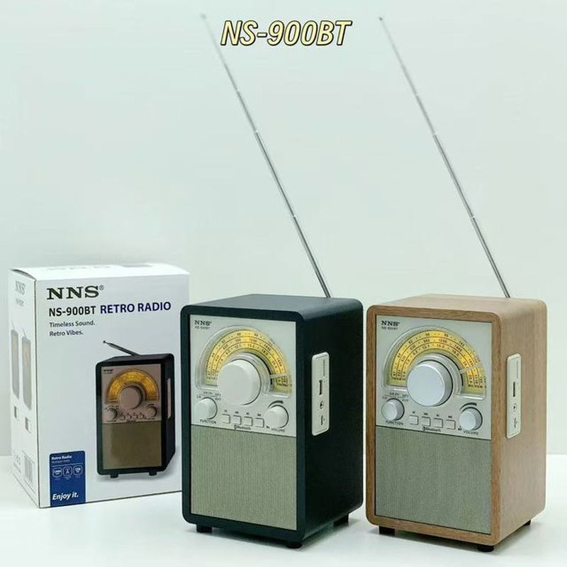 Radio NNS NS-900 BT cu Bluetooth – Radio AM/FM/SW cu — Confort Practic Pentru Casa Ta