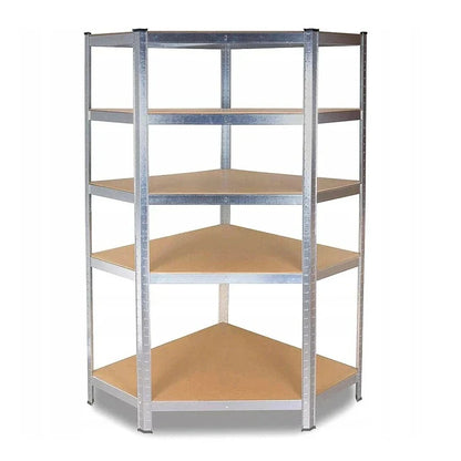 Set rafturi metalice cu coltar — Confort Practic Pentru Casa Ta