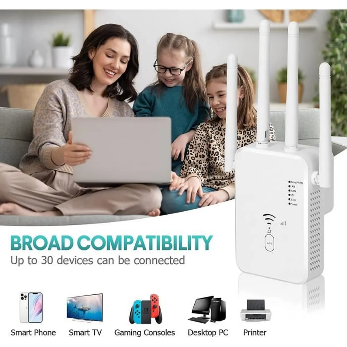 Amplificator retea WiFi Repeater — Utilitate Smart Zi de Zi