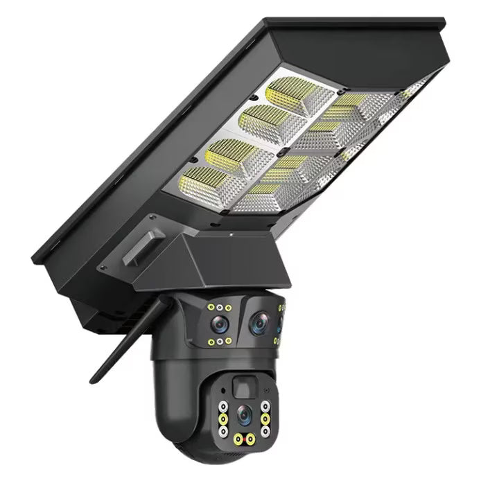 Lampa Solara cu Camera de Supraveghere SIM 4G — Ambient Modern Pentru Acasă