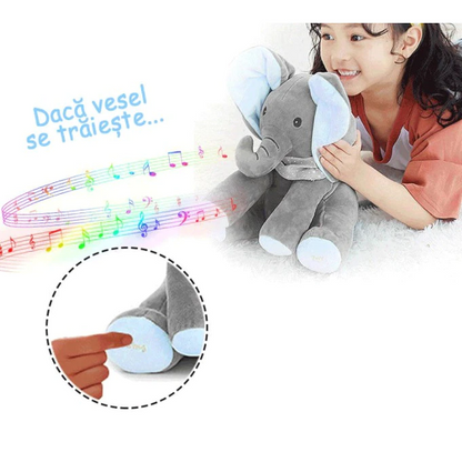 Jucarie de plus interactiva muzicala 30 cm — Util Pentru Familie și Copii