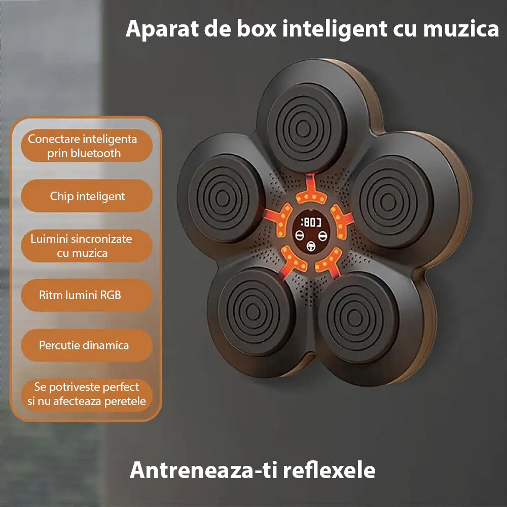 Aparat inteligent de box pentru antrenare reflexe sincronizare Bluetooth — Confort Personal Zi de