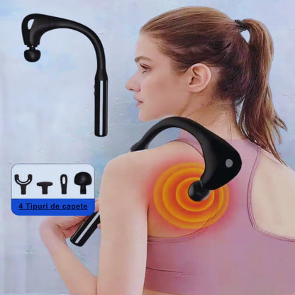 Aparat de masaj profesional cu brat flexibil in forma de — Confort Personal Zi de Zi