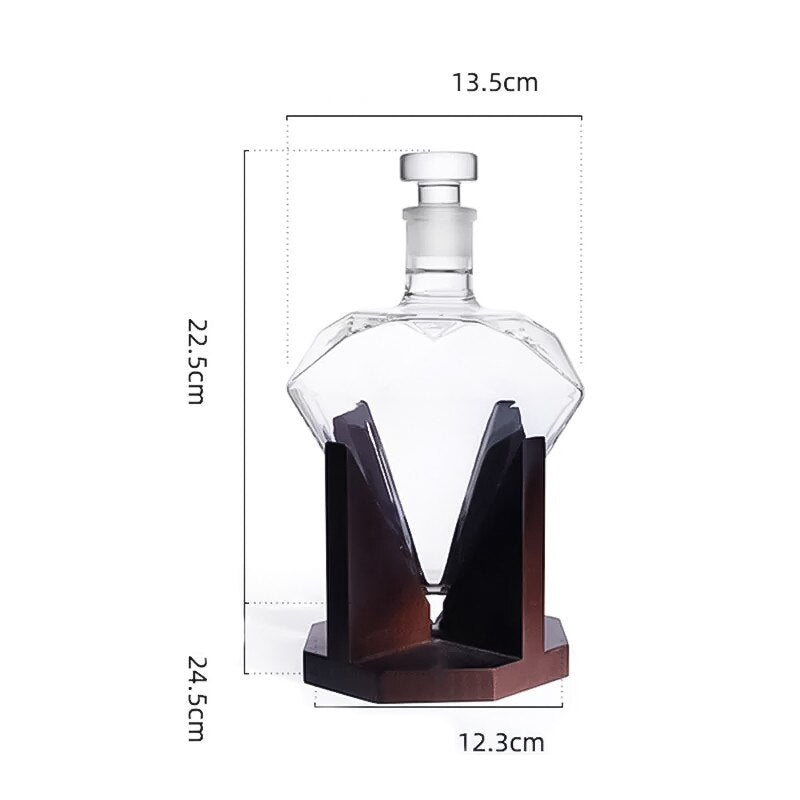 Set decantor in forma de diamant — Mai Mult Confort Oriunde