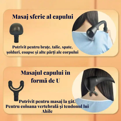 Aparat de masaj profesional cu brat flexibil in forma de — Confort Personal Zi de Zi