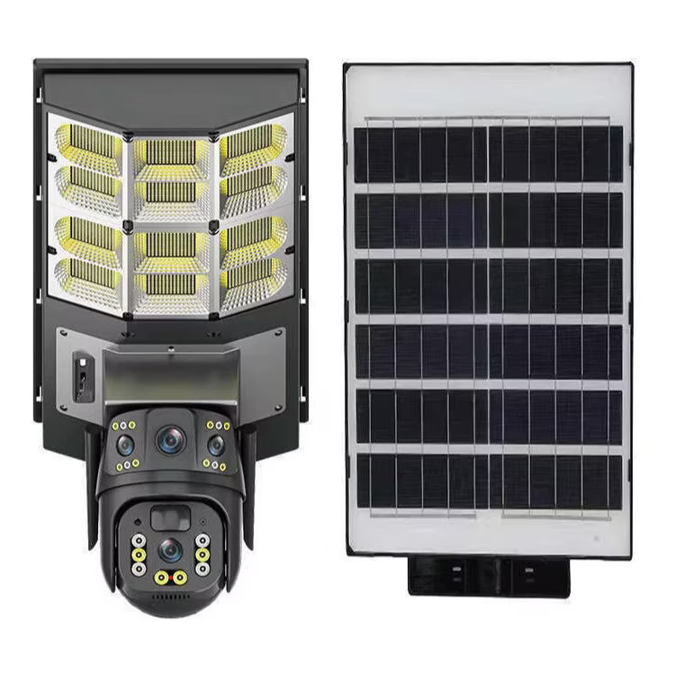 Lampa Solara cu Camera de Supraveghere SIM 4G — Ambient Modern Pentru Acasă