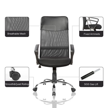 Scaun de birou ergonomic — Confort Practic Pentru Casa Ta