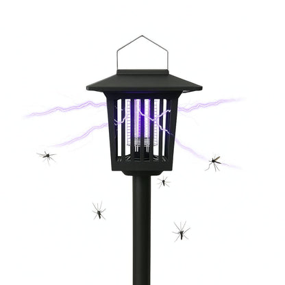 Lampa Solara Anti-Insecte 2 in 1 cu LED UV si