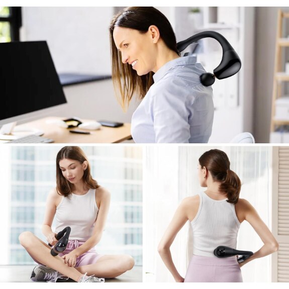 Aparat de masaj profesional cu brat flexibil in forma de — Confort Personal Zi de Zi