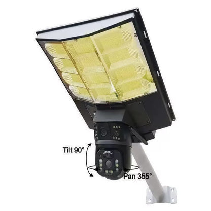 Lampa Solara cu Camera de Supraveghere SIM 4G — Ambient Modern Pentru Acasă