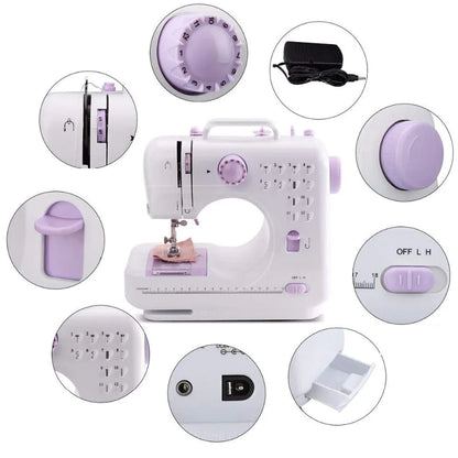 RESIGILAT - Masina de cusut Sew Simple K1127 Alb — Confort Practic Pentru Casa Ta