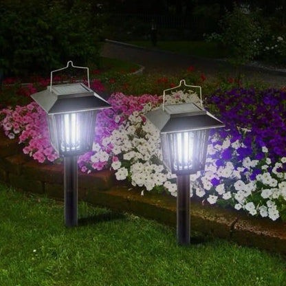 Lampa Solara Anti-Insecte 2 in 1 cu LED UV si