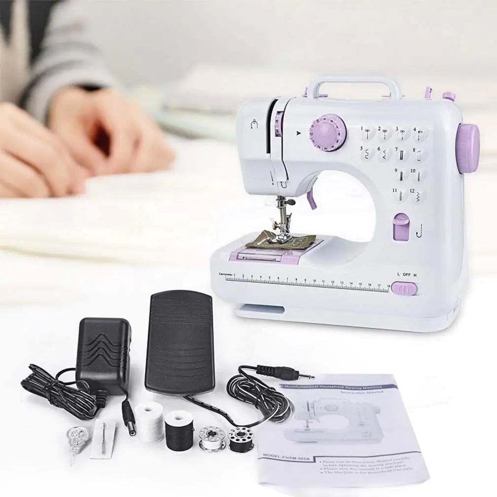 RESIGILAT - Masina de cusut Sew Simple K1127 Alb — Confort Practic Pentru Casa Ta