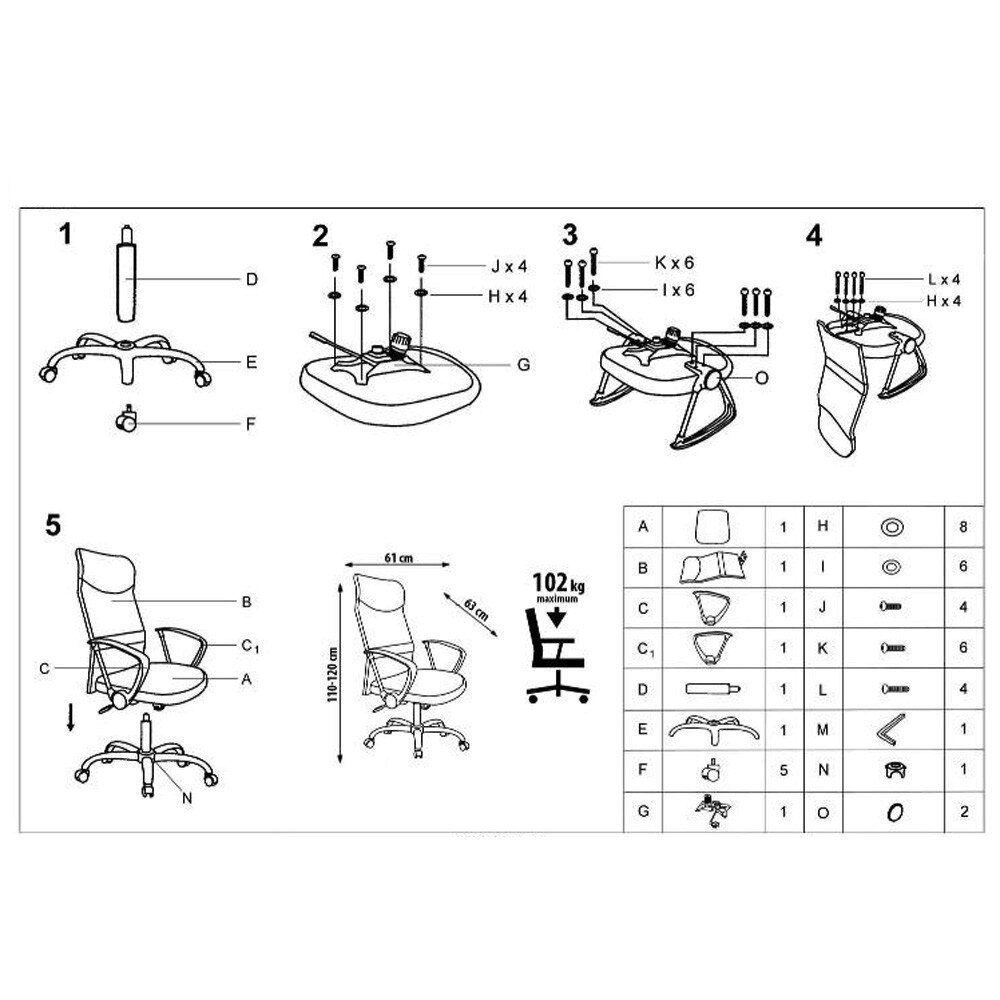 Scaun de birou ergonomic — Confort Practic Pentru Casa Ta