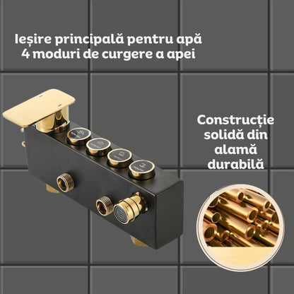 Coloana de dus premium cu 4 functii — Confort Practic Pentru Casa Ta