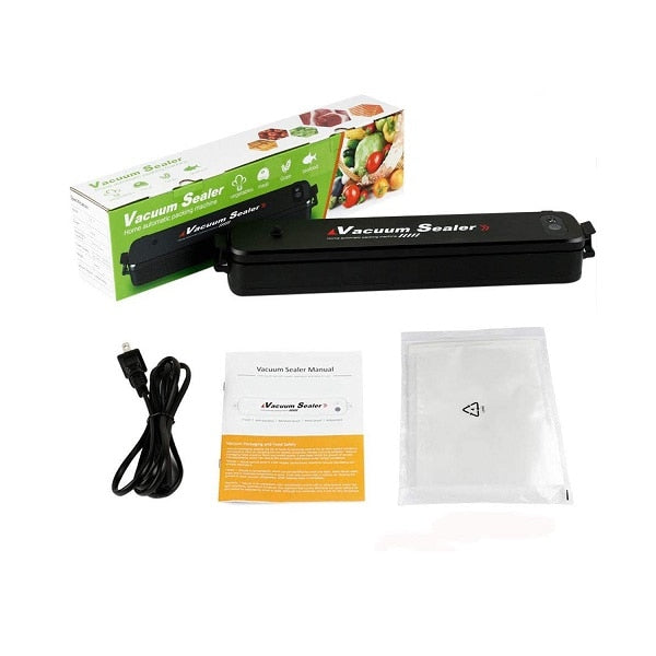 Set pungi si aparat de sigilat si vidat Vacuum Sealer — Mai Mult Confort în Bucătărie
