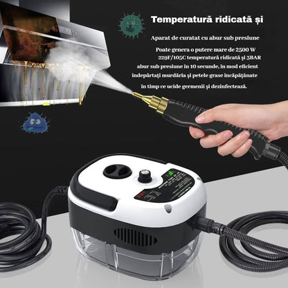 Aparat de curatat cu abur 2500W — Confort Practic Pentru Casa Ta