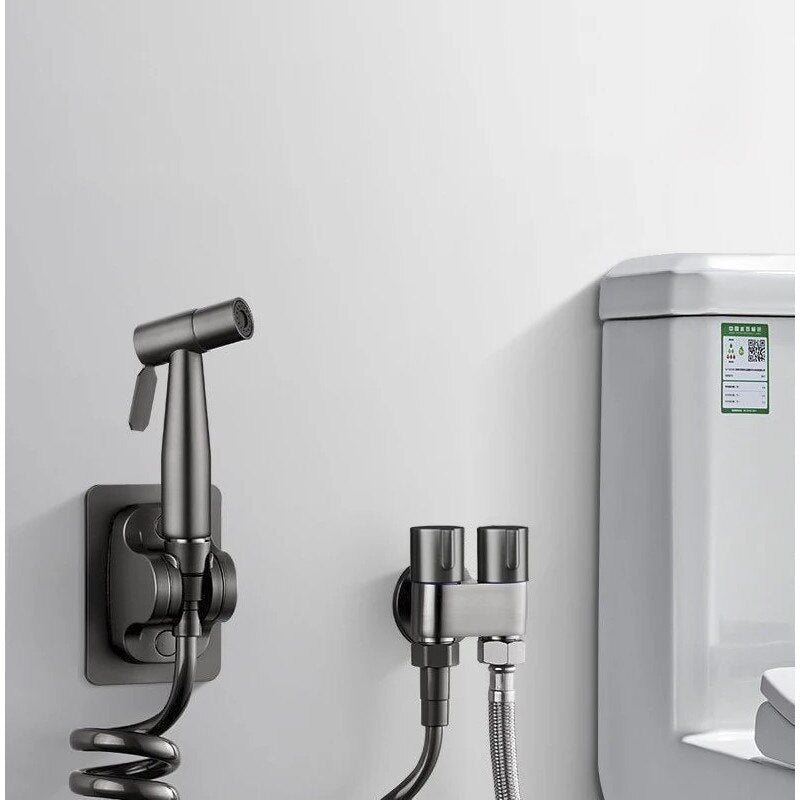 Set dus igienic pentru bideu sau vas WC — Confort Practic Pentru Casa Ta