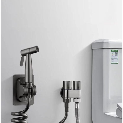 Set dus igienic pentru bideu sau vas WC — Confort Practic Pentru Casa Ta