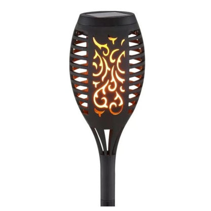 Lampa solara tip torta cu efect flacara varianta 61cm — Confort Practic Pentru Casa Ta