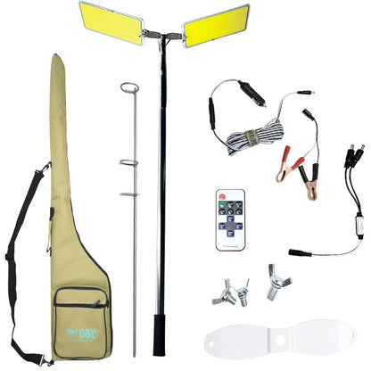 Kit Nocturna eLIVE FR-12 Proiector Camping LED 94W 9116lm Brat — Mai Mult Confort Oriunde