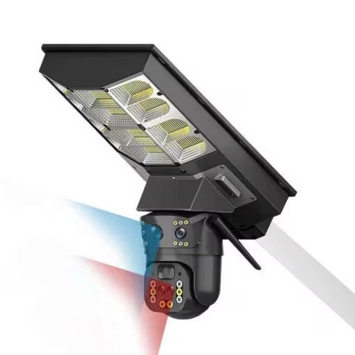 Lampa Solara cu Camera de Supraveghere SIM 4G — Ambient Modern Pentru Acasă