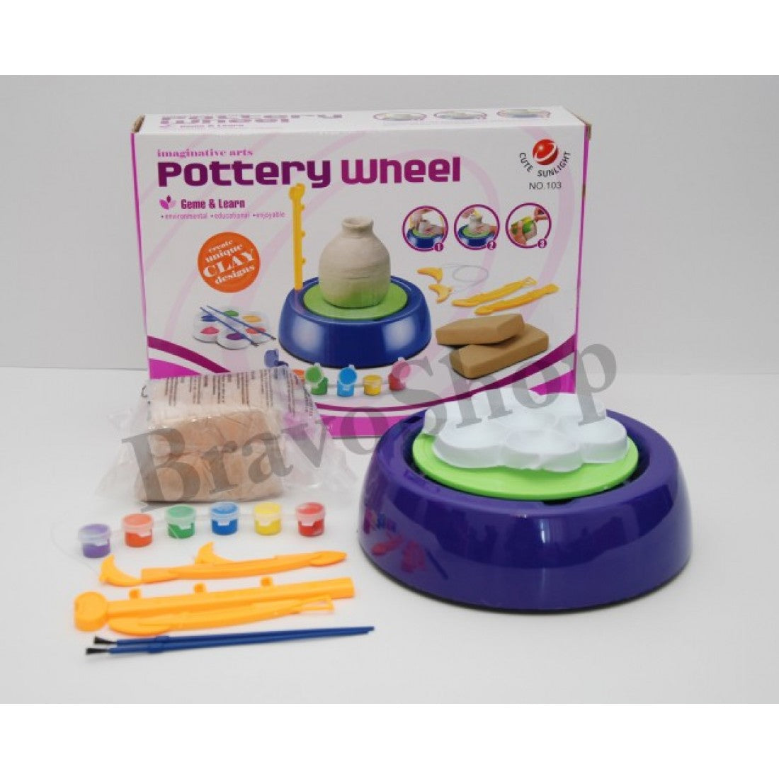 Roata Olarului set olarit — Util Pentru Familie și Copii