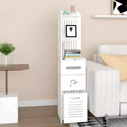 Dulap vertical pentru baie 2 sertare 120 x 20 x — Confort Practic Pentru Casa Ta