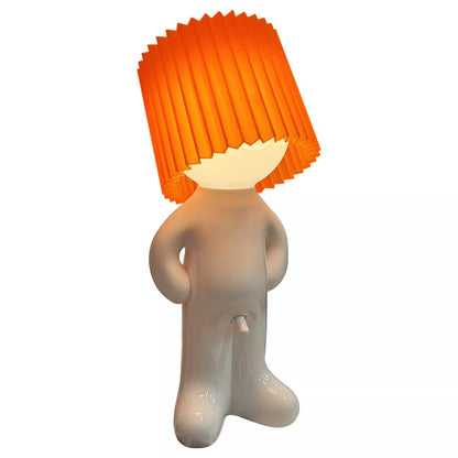 Lampa de birou „Little Shy Man” – Design creativ cu — Ambient Modern Pentru Acasă