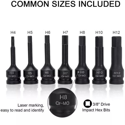 Set biti de impact Torx T20-T60