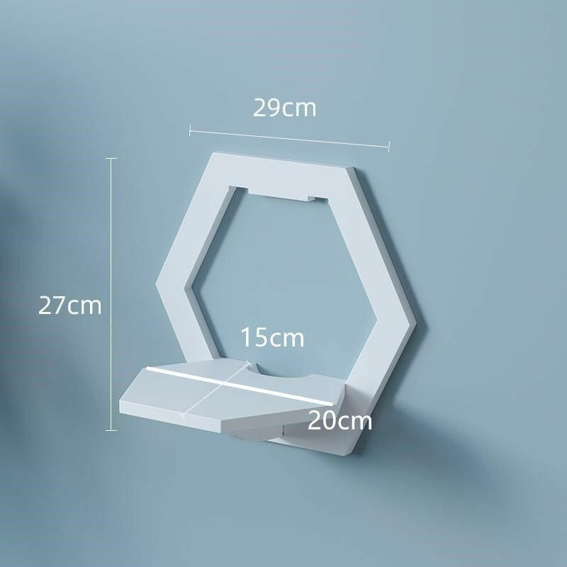 Set 3 rafturi decorative in forma de hexagon — Confort Practic Pentru Casa Ta