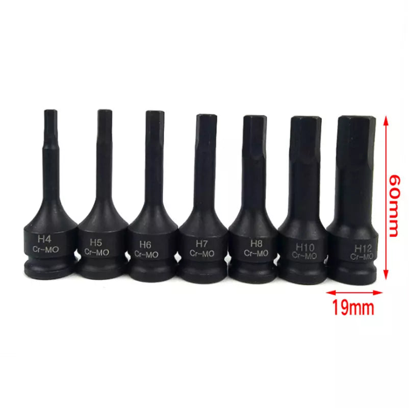 Set biti de impact Torx T20-T60