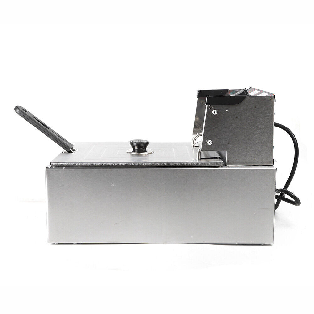Friteuza electrica Hoffmans de 6 litri sau 12 litri 2500W/5000W — Mai Mult Confort în Bucătărie