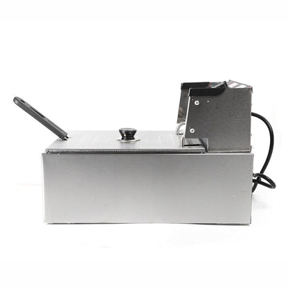 Friteuza electrica Hoffmans de 6 litri sau 12 litri 2500W/5000W — Mai Mult Confort în Bucătărie