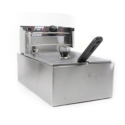 Friteuza electrica Hoffmans de 6 litri sau 12 litri 2500W/5000W — Mai Mult Confort în Bucătărie
