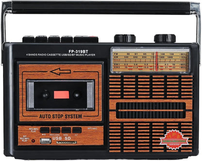 Radio retro portabil FP-319BT bluetooth — Utilitate Smart Zi de Zi