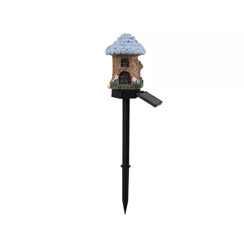 Lampa decorativa de gradina cu încarcare solara