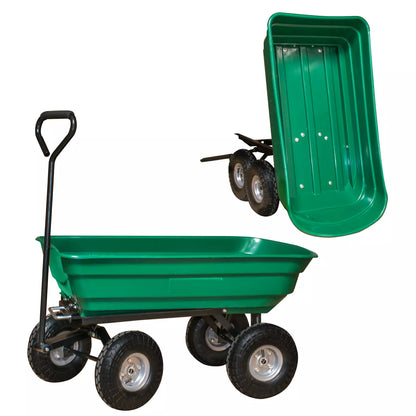Carucior pentru gradina si curte 75 L