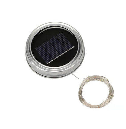 Decoratiune Lampa solara led in forma de borcan — Ambient Modern Pentru Acasă