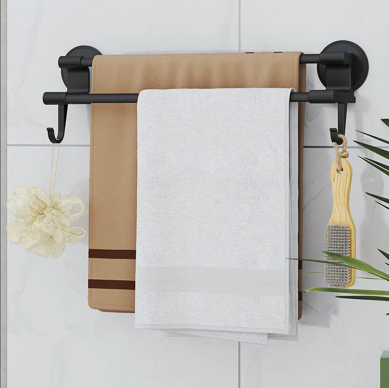 Suport prosoape baie doua brate 50x15x10 cm — Confort Practic Pentru Casa Ta