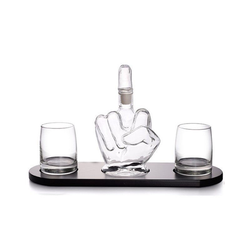 Set -Decantor cu pahare si suport — Mai Mult Confort Oriunde