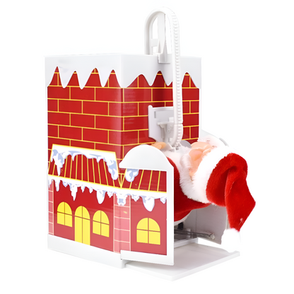 Figurina Decorativa Muzicala Mos Craciun - Cu Horn si Melodie — Ambient Modern Pentru Acasă
