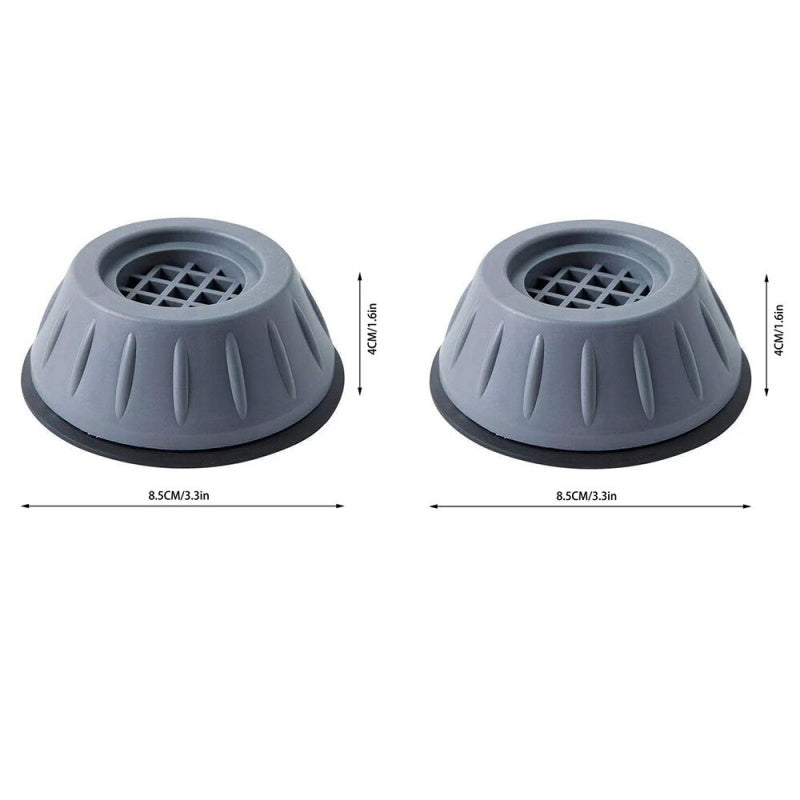 Set 4 Tampoane Anti-Vibrații pentru Mașina de Spălat, Antiderapante, Cauciuc, A-164-8
