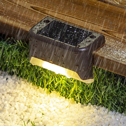 Set 4 lampi solare LED pentru trepte — Ambient Modern Pentru Acasă
