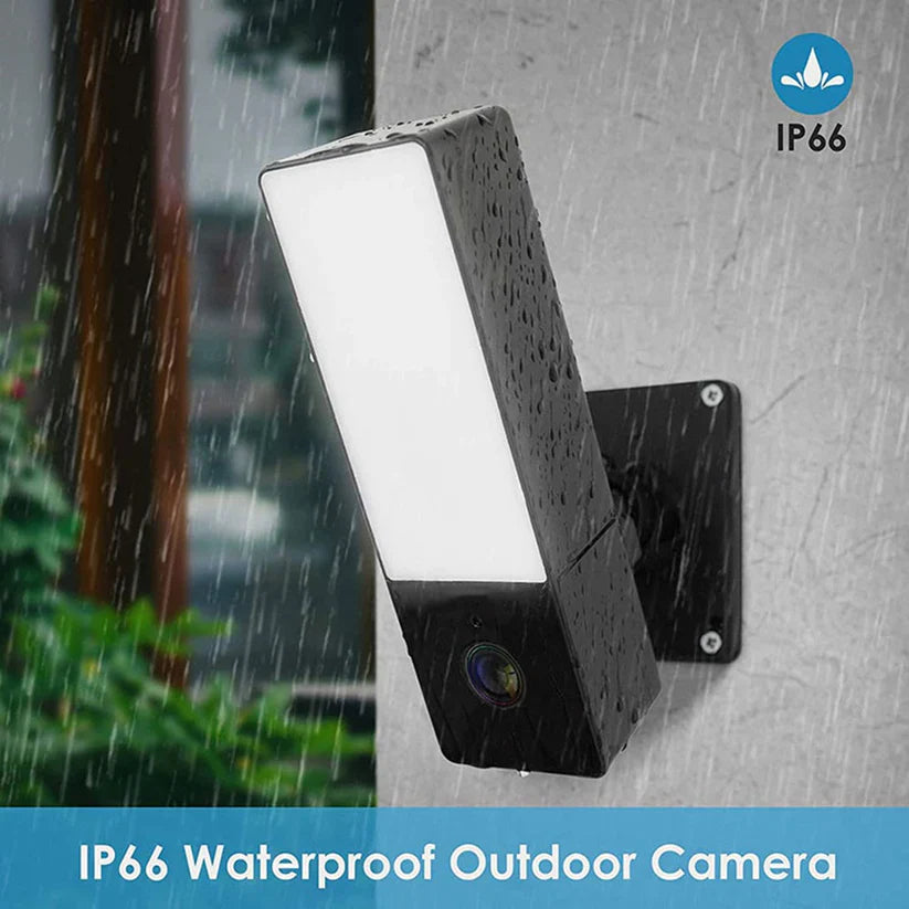 Camera supraveghere 4K exterior cu senzor miscare reflector si aplicatie — Control și Siguranță