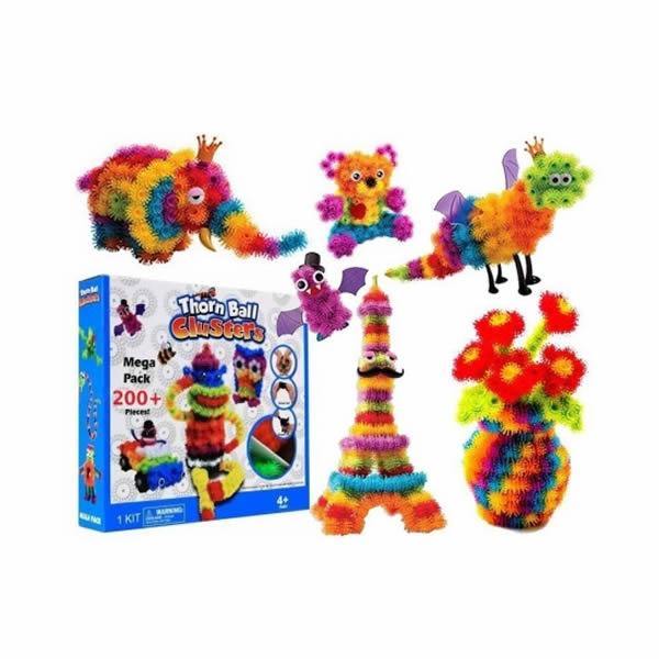 Set creatie tip Bunchems 400 piese — Util Pentru Familie și Copii