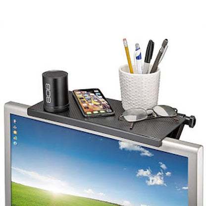 Raft reglabil pentru monitor sau televizor — Confort Practic Pentru Casa Ta