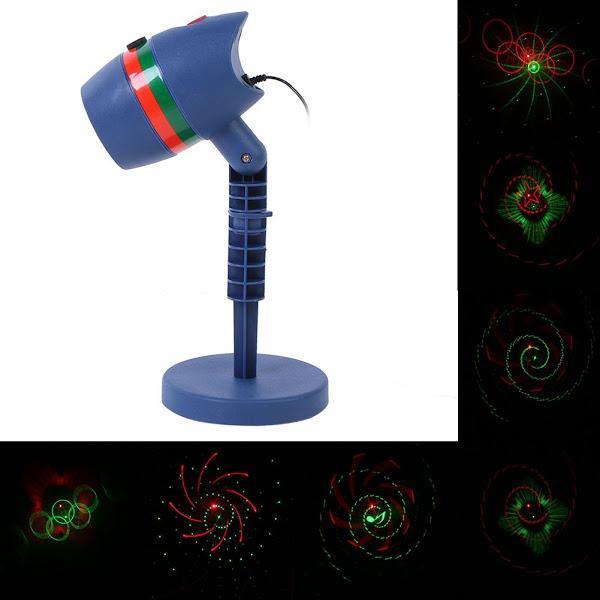 Proiector 3D holografic cu lumina laser pentru sarbatori — Ambient Modern Pentru Acasă
