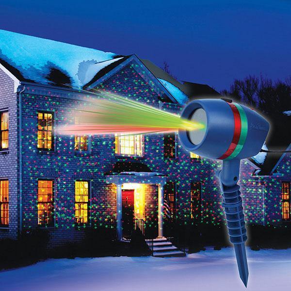Proiector 3D holografic cu lumina laser pentru sarbatori — Ambient Modern Pentru Acasă