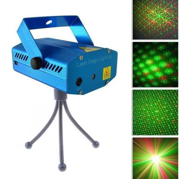 Mini Proiector laser cu 2 diode - rosu si verde — Ambient Modern Pentru Acasă